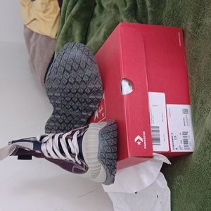 Unisex streetwear Converse chuck 70 cx dark red and blue